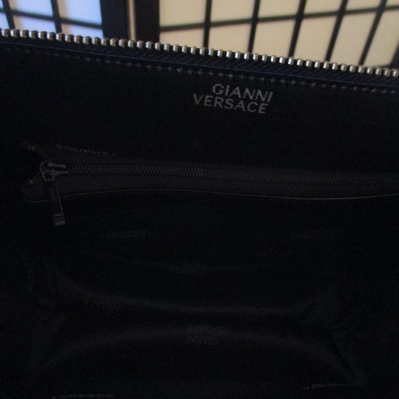 Versace Bags Versace Black And Gold Handbag Poshmark
